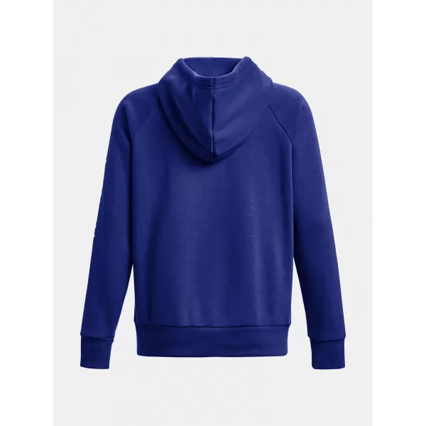  Dámská mikina UNDER ARMOUR UA RIVAL FLEECE GRAPHIC HDY 1379609-400 MODRÁ 