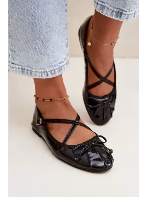 Dámské baleríny BOTO 6625-1 BLACK