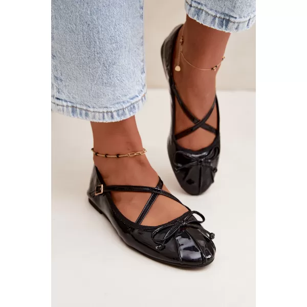  Dámské baleríny BOTO 6625-1 BLACK 