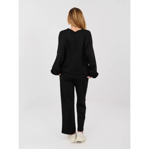  Dámská tepláková souprava ITALY MODA IT-KMPL-10015.33 BLACK 