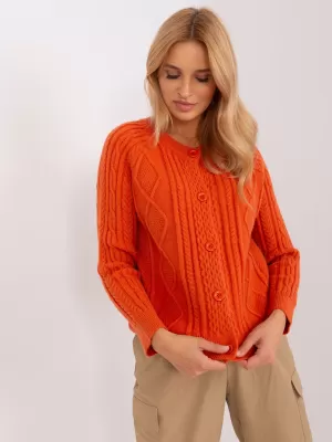 Dámský svetr WOOL FASHION ITALIA AT-SW-2346-2.99P ORANGE
