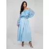 Dámská sukně FACTORY PRICE IT-SD-81036.82 LIGHT BLUE