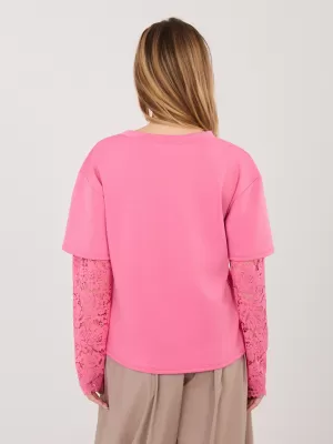Dámská halenka ITALY MODA IT-BZ-22128.27 DARK PINK