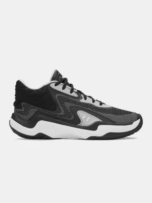 Boty UNDER ARMOUR SPAWN 7 MID 6000753-001 ČERNÁ