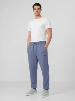 Pánské kalhoty 4F 4FWMM00TTROM1673 DENIM