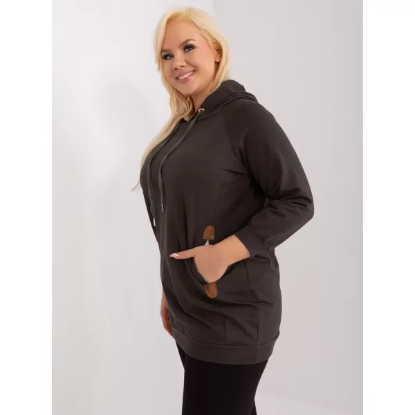  Dámská mikina RELEVANCE RV-BL-8221.96 DARK KHAKI 