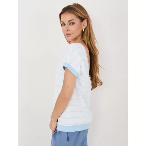  Dámské triko RELEVANCE RV-BZ-A1243.13P LIGHT BLUE 