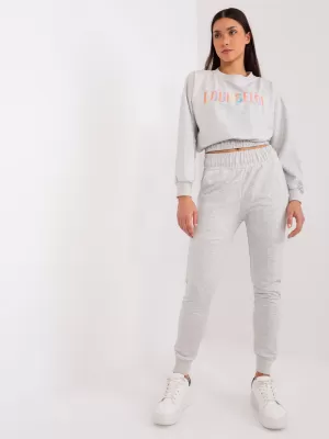 Dámský set MY RED LIPS EM-KMPL-806.45P LIGHT GREY