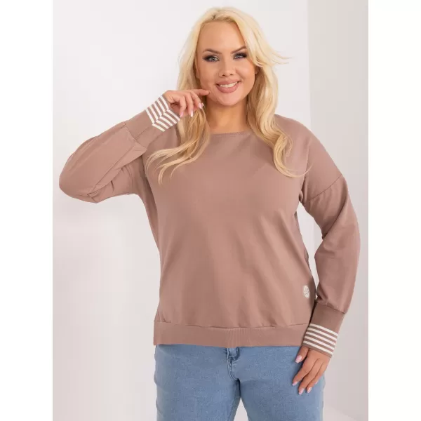  Dámská halenka RELEVANCE RV-BZ-9145.02 DARK BEIGE 