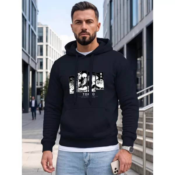  Pánská mikina DSTREET TMAVĚ MODRÁ 