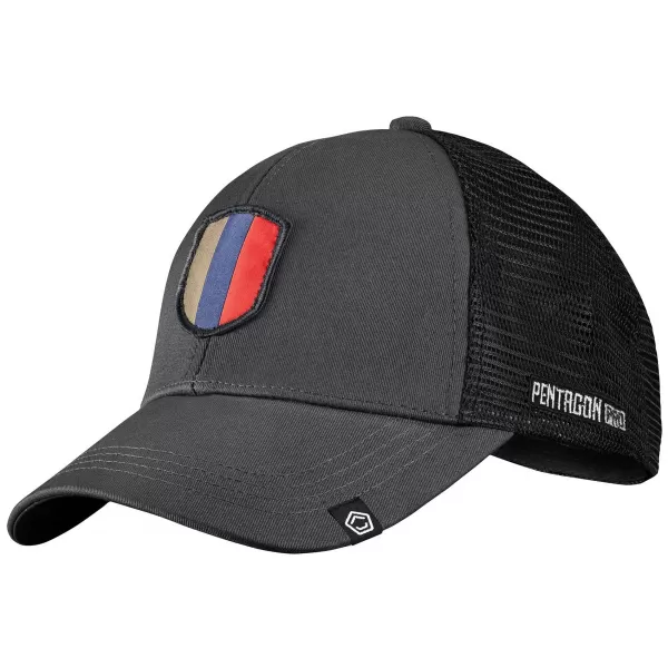  Čepice PENTAGON CREST TRUCKER CAP K13082 WOLF GREY 