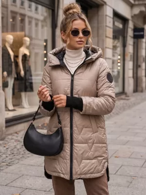 Dámská bunda DSTREET KARAMELOVÁ