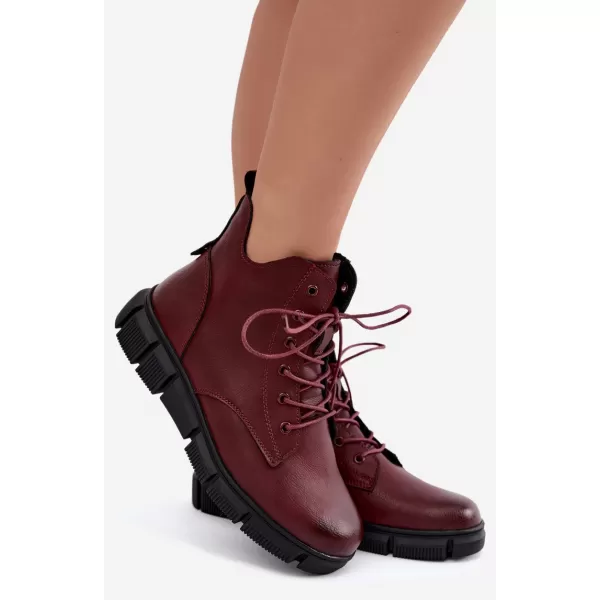  Dámské boty BOTO 26BT17-9301 BURGUNDY 
