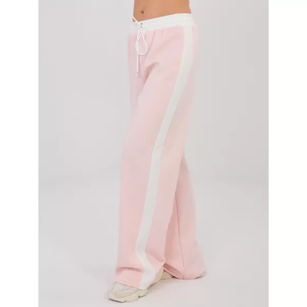  Dámská tepláková souprava RUE PARIS IT-KMPL-22210.95 BRIGHT PINK 