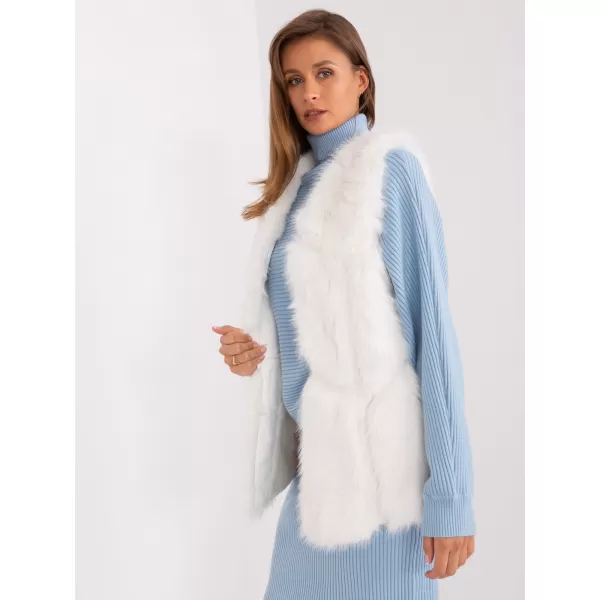  Dámská vesta WOOL FASHION ITALIA AT-KZ-2375.00P ECRU 