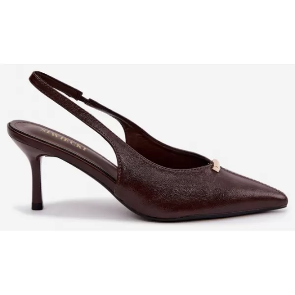  Dámské lodičky BOTO T680 BROWN 