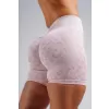 Kompresní push-up šortky s leopardím vzorem NEBBIA PRIMAL 856 PINK LEOPARD