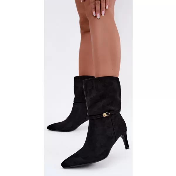 Dámské kotníkové boty BOTO 6519 BLACK 