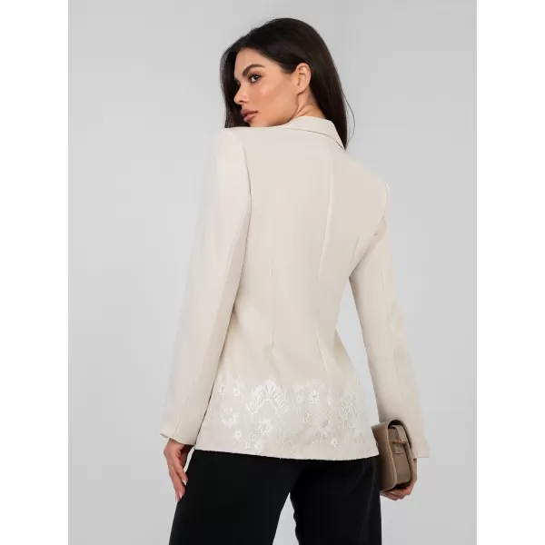  Dámská bunda FACTORY PRICE IT-MA-60128.01 LIGHT BEIGE 