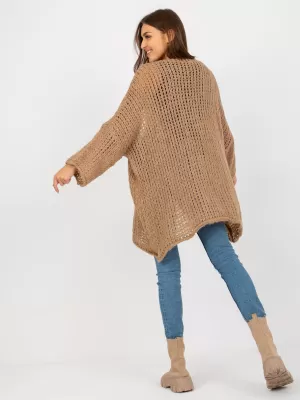 Dámský svetr OCH BELLA TW-SW-BI-M2202.29X DARK BEIGE