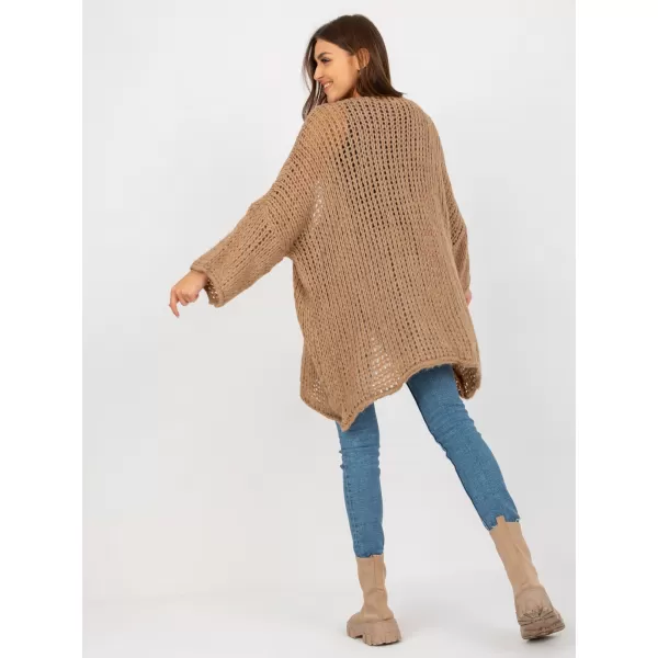  Dámský svetr OCH BELLA TW-SW-BI-M2202.29X DARK BEIGE 