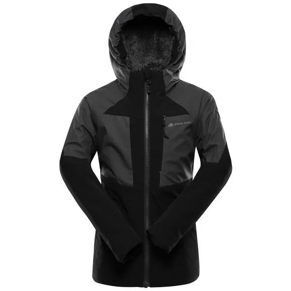  Dětská bunda ALPINE PRO TEMUNO BLACK 