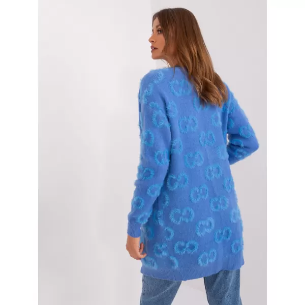  Dámský svetr WOOL FASHION ITALIA AT-SW-234502.38X BLUE 