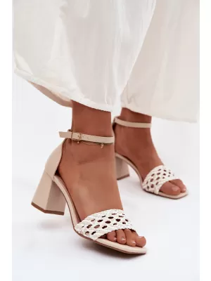 Dámské sandály BOTO 5523 BEIGE