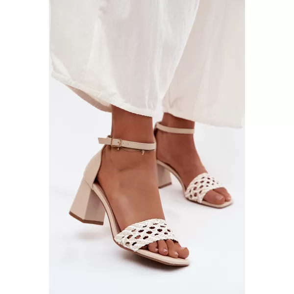  Dámské sandály BOTO 5523 BEIGE 