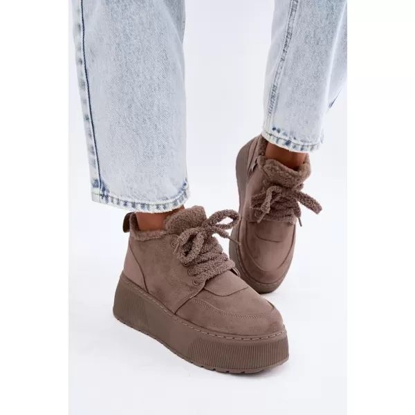  Dámské sněhule BOTO 25816 TAUPE 