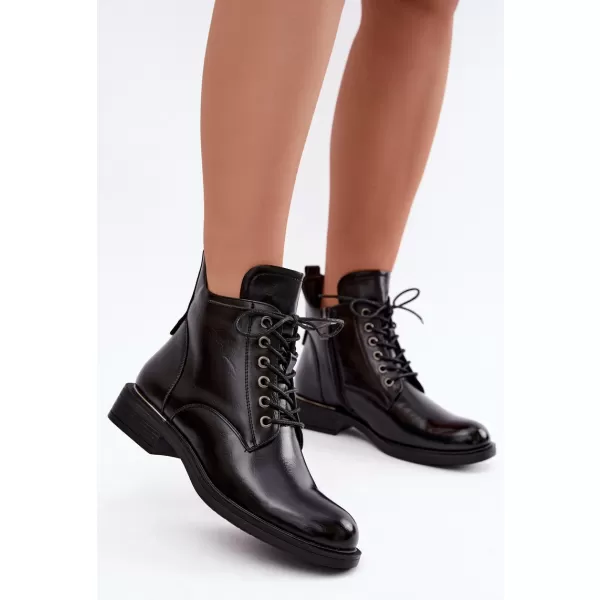  Dámské kotníkové boty VINCEZA 58677 BLACK 