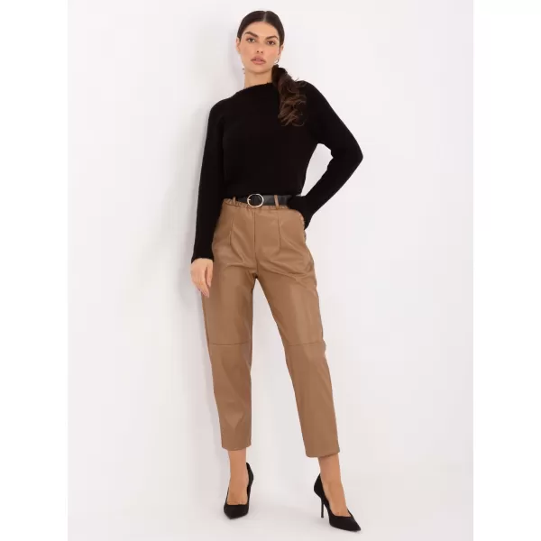  Dámské kalhoty RUE PARIS IT-SP-FL8576.06P BROWN 