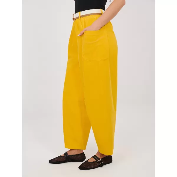  Dámské kalhoty RUE PARIS IT-SP-FL9665.78 YELLOW 