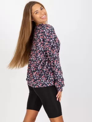 Dámská halenka RUE PARIS RV-BZ-8132.60 NAVY