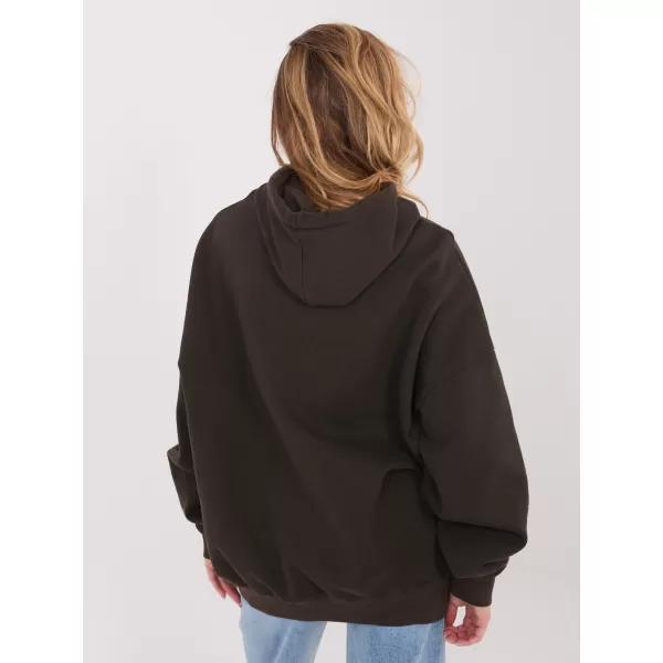  Dámská mikina FACTORY PRICE WT-BL-A1066.53 DARK BROWN 