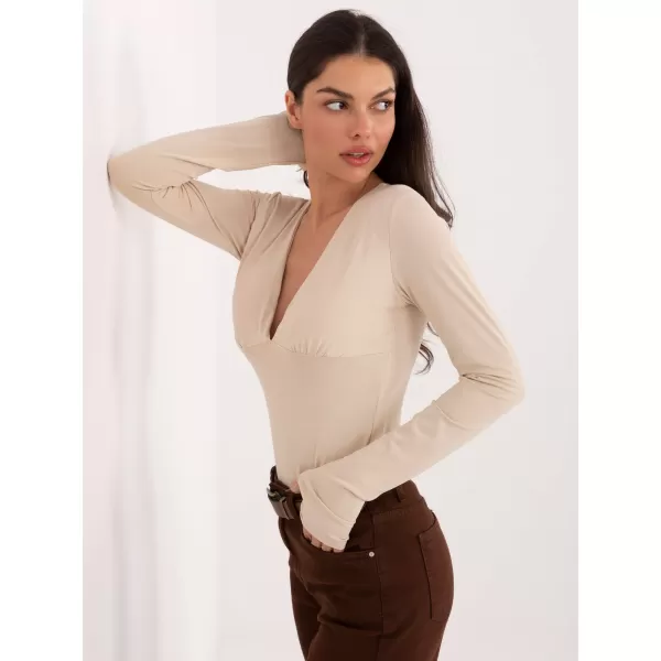  Dámská halenka ITALY MODA IT-BZ-21823.97 BEIGE 