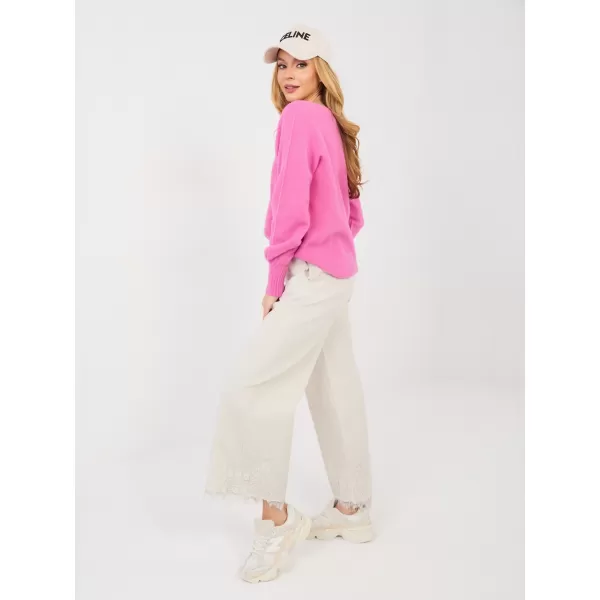  Dámské kalhoty RUE PARIS IT-SP-FL9995.57 LIGHT BEIGE 