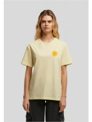Dámské tričko URBAN CLASSICS TB9011-03660 SOFT YELLOW