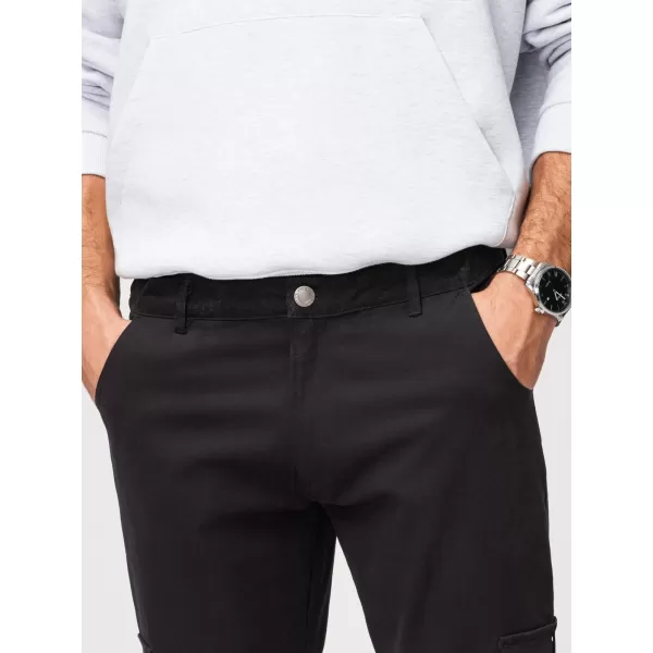  Pánské kalhoty OMBRE P1516 BLACK 
