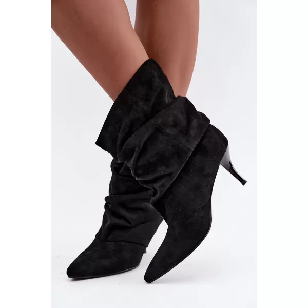  Dámské kotníkové boty BOTO 52268 BLACK 