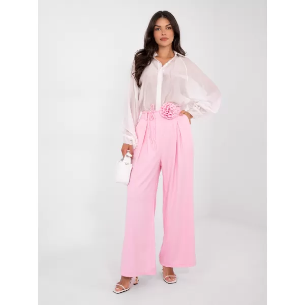  Dámské kalhoty RUE PARIS IT-SP-FL8569-1.06 BRIGHT PINK 