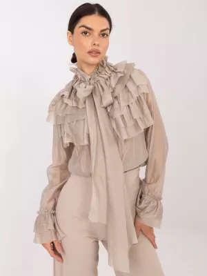 Dámská košile FACTORY PRICE IT-KS-28882.03 BEIGE