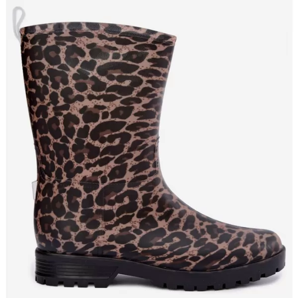  Dámské holínky BOTO DC41 LEOPARD PRINT 