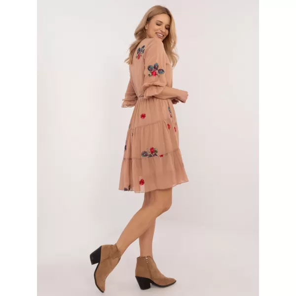  Dámské šaty LAKERTA LK-SK-509768.34 CAMEL 
