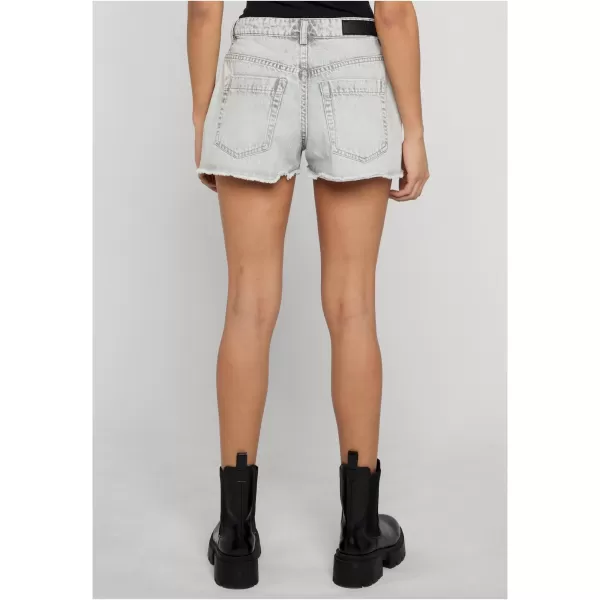  Dámské kraťasy URBAN CLASSICS TB8193 LIGHT SILVER GREY WASHED 