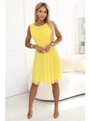 Dámské šaty NUMOCO 676-3 CITRONOVÁ