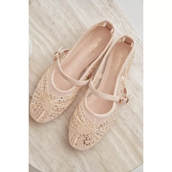  Dámské baleríny BOTO CH951 BEIGE 