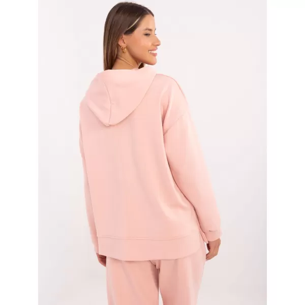  Dámská mikina ITALY MODA DHJ-BL-20510.68 PEACH 