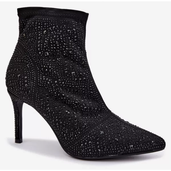  Dámské boty S.BARSKI HY62-8138 BLACK 