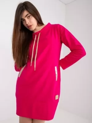 Dámské šaty RELEVANCE RV-SK-6067.15X FUCHSIA